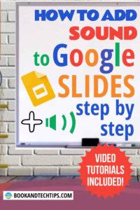 How to Add Sound to Google Slides step by step Pinterest image slides icon with sound icon