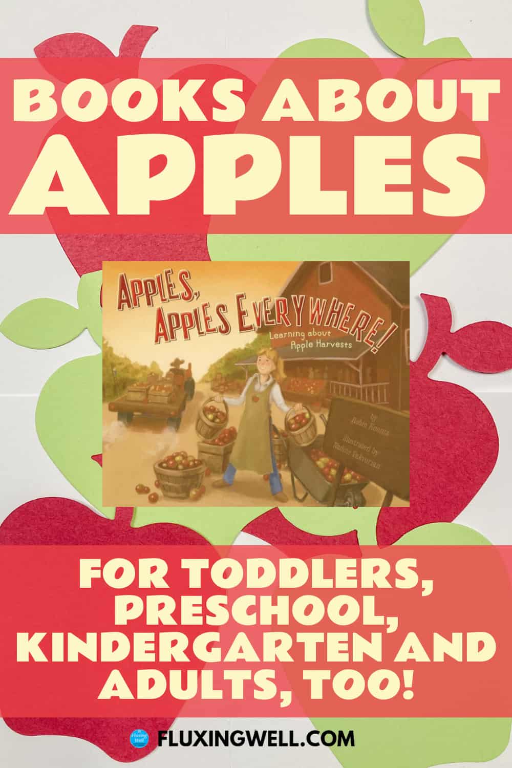 books about apples for preschool kindergarten and adults too