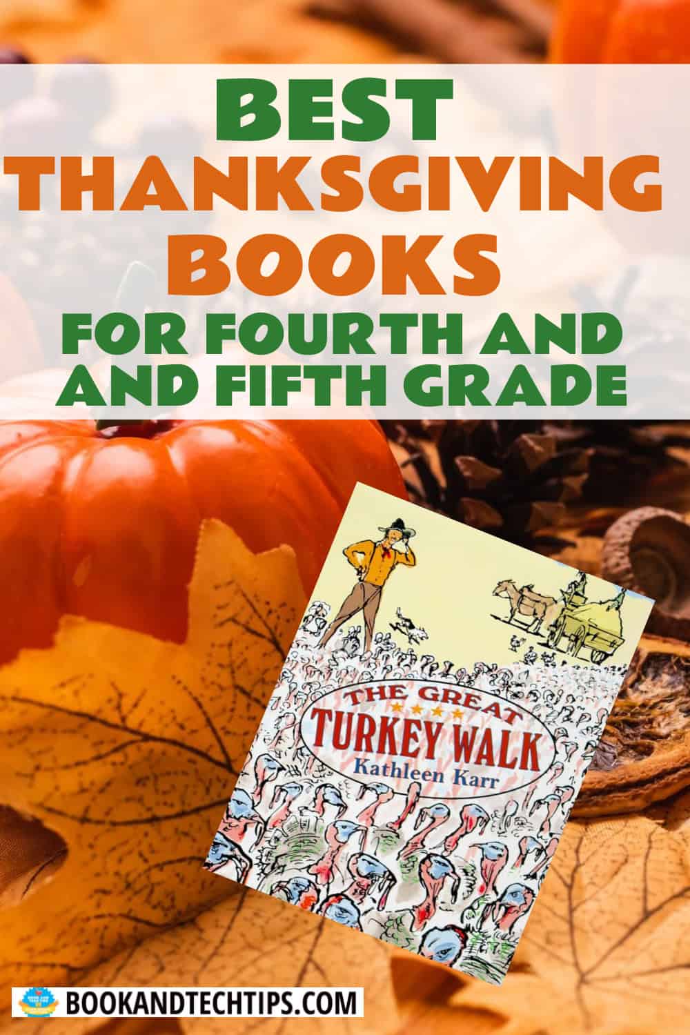 best Thanksgiving books for 4th and 5th grade