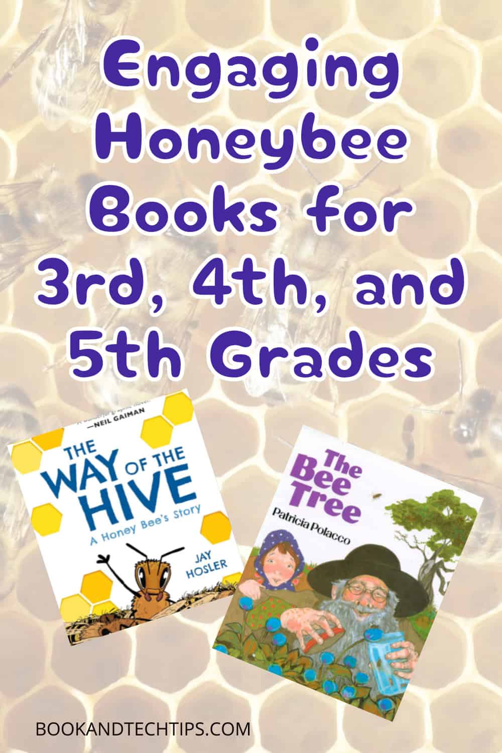 Bee books for kids in 3rd, 4th, and 5th grades