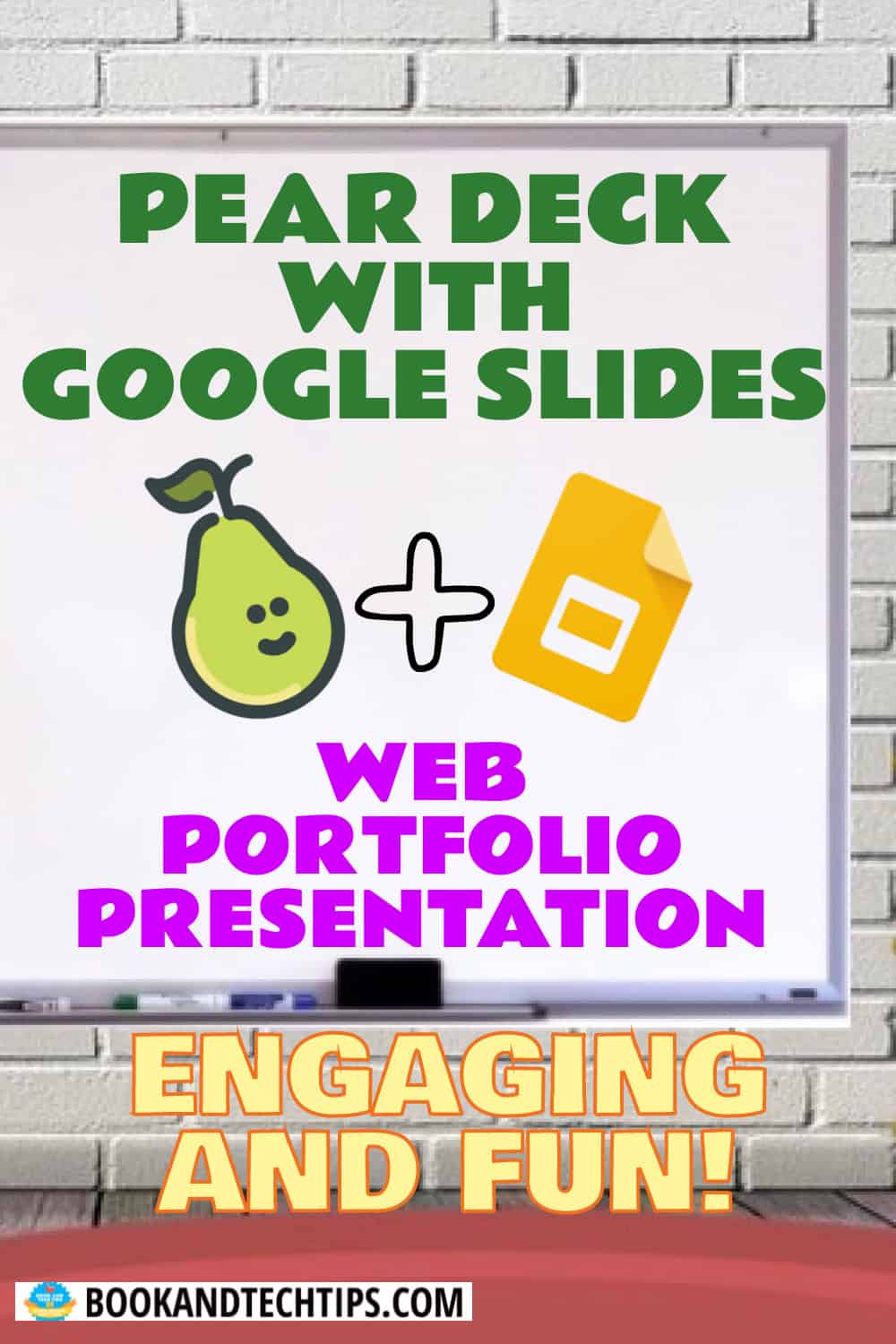 pear deck with google slides web portfolio presentation