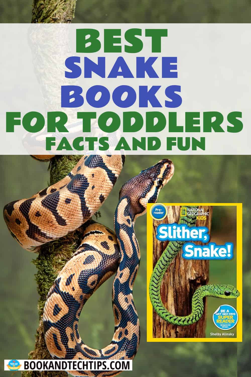 Books About Snakes for toddlers