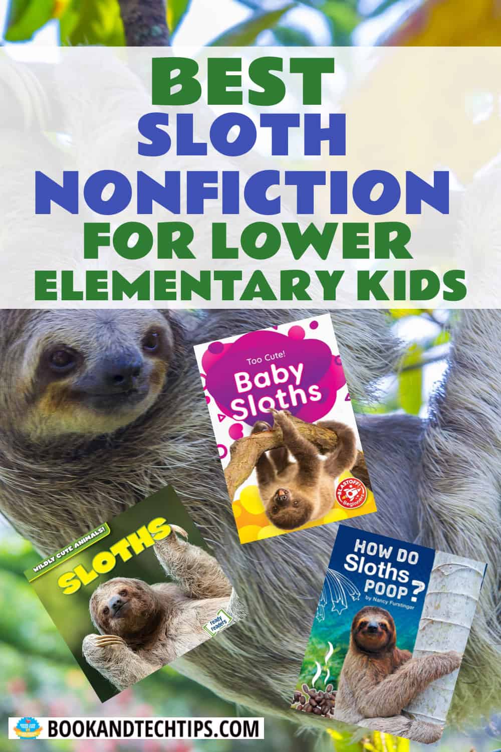 sloth books for kids