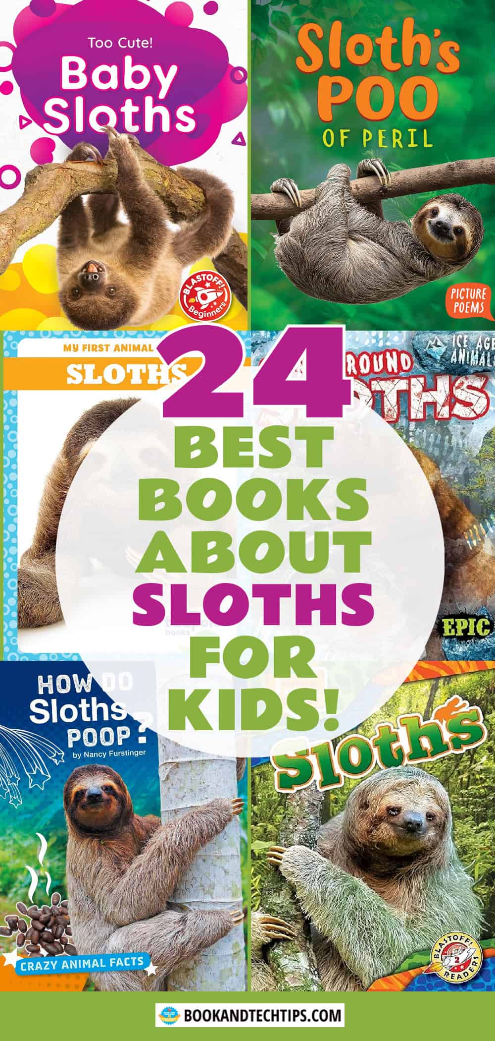 sloth books for kids