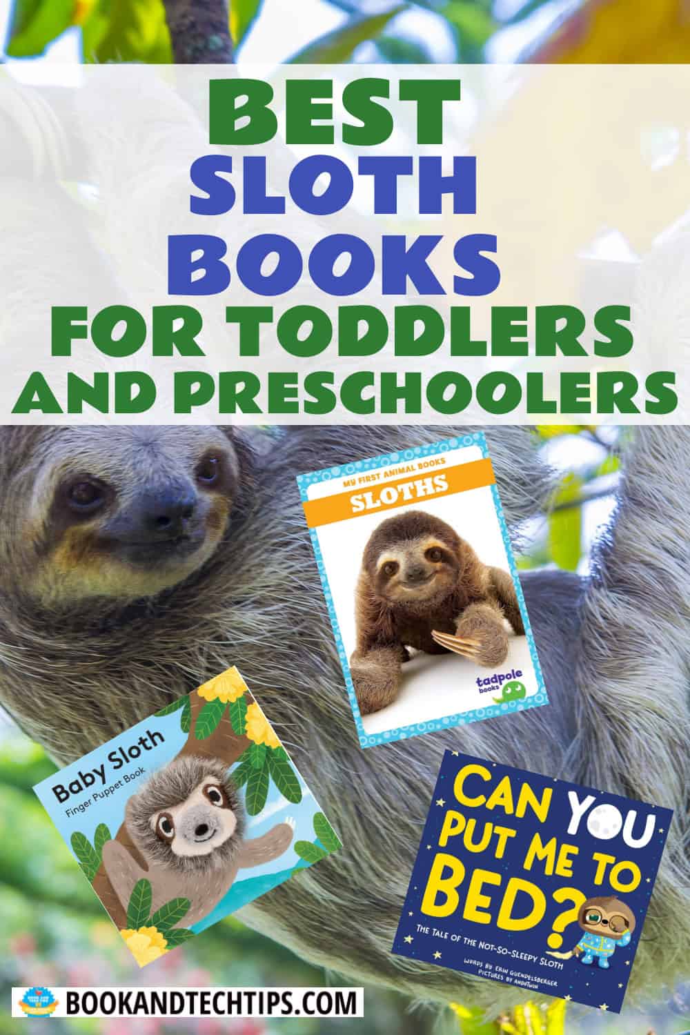 sloth books for kids