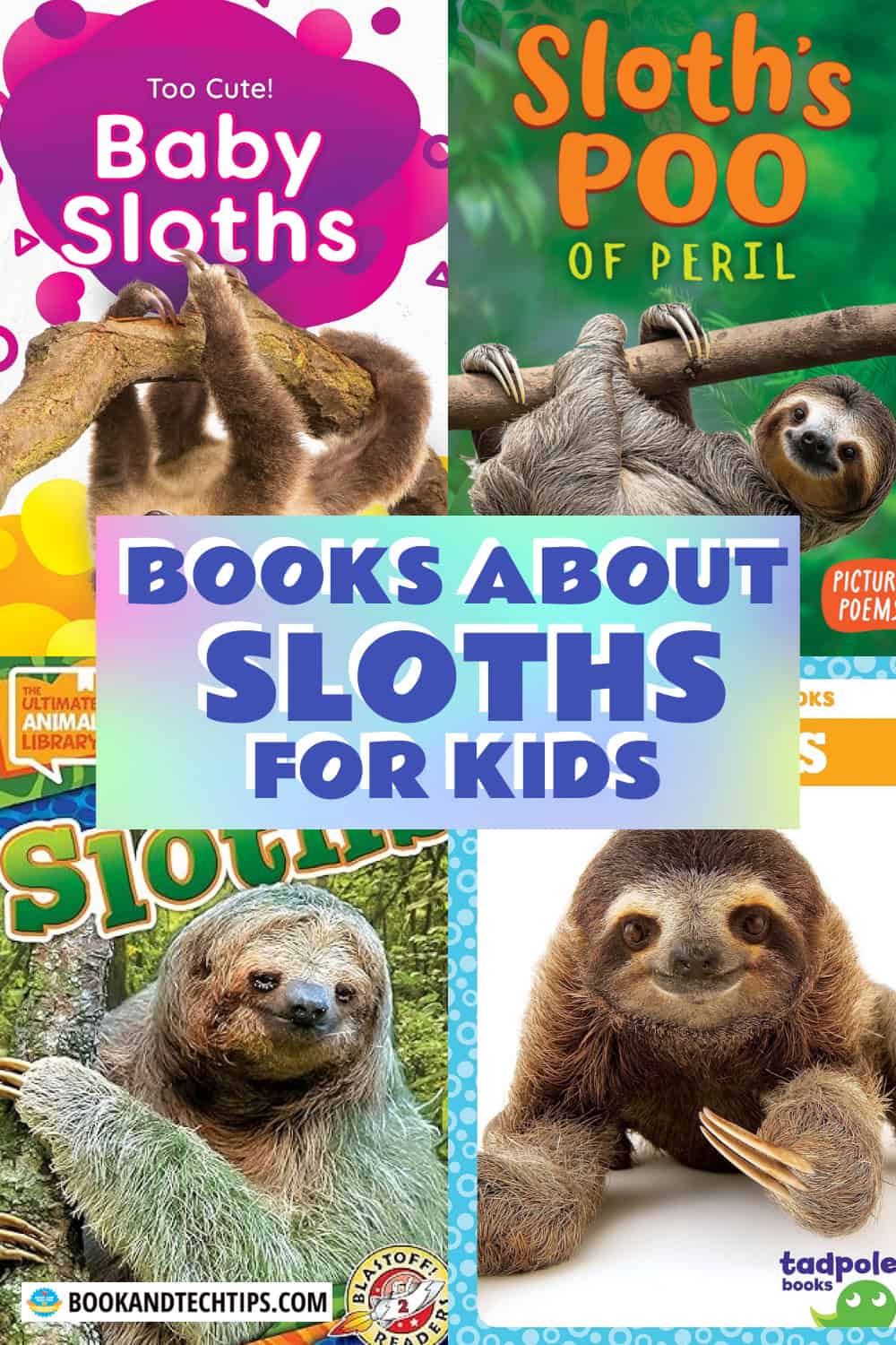 sloth books for kids