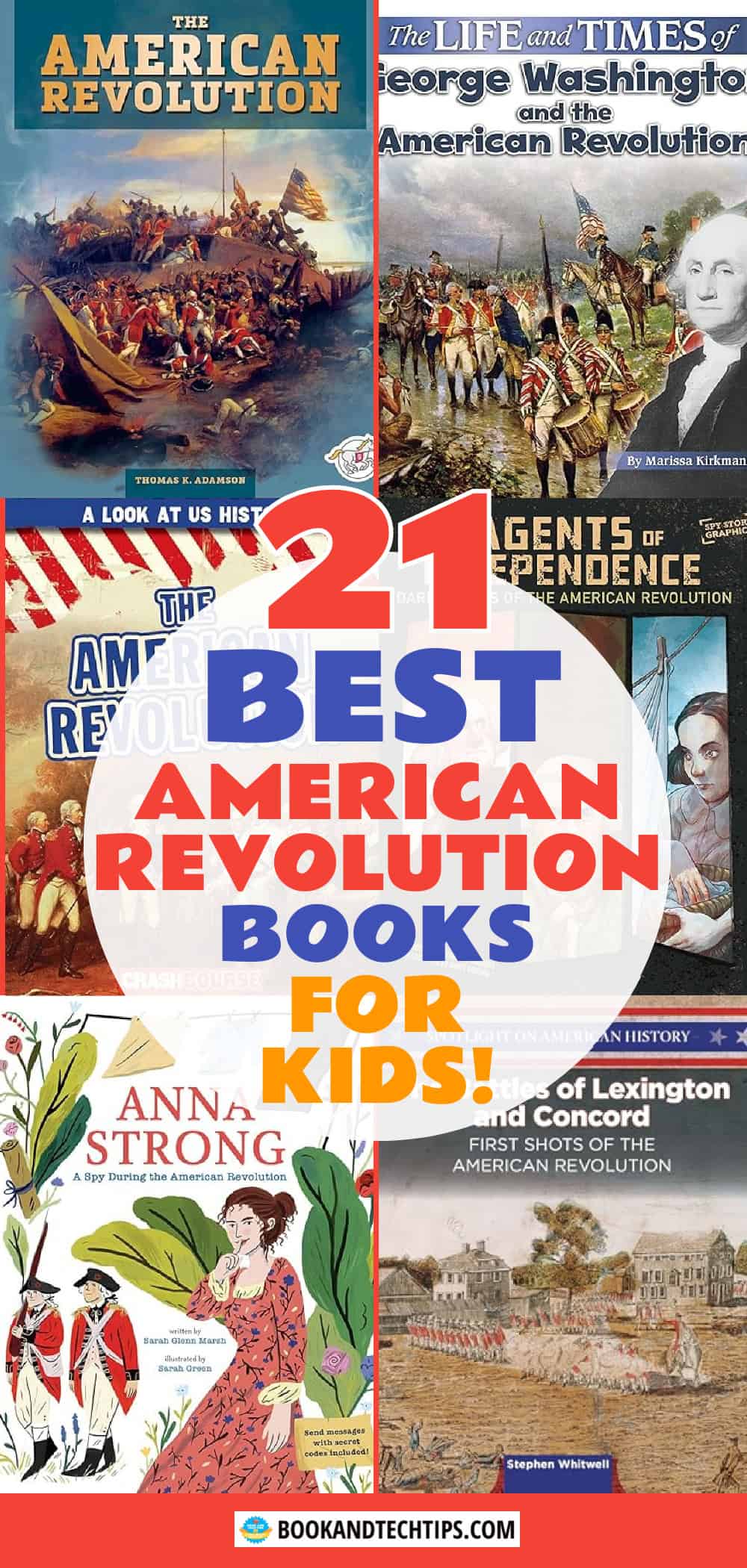 American revolution books for kids