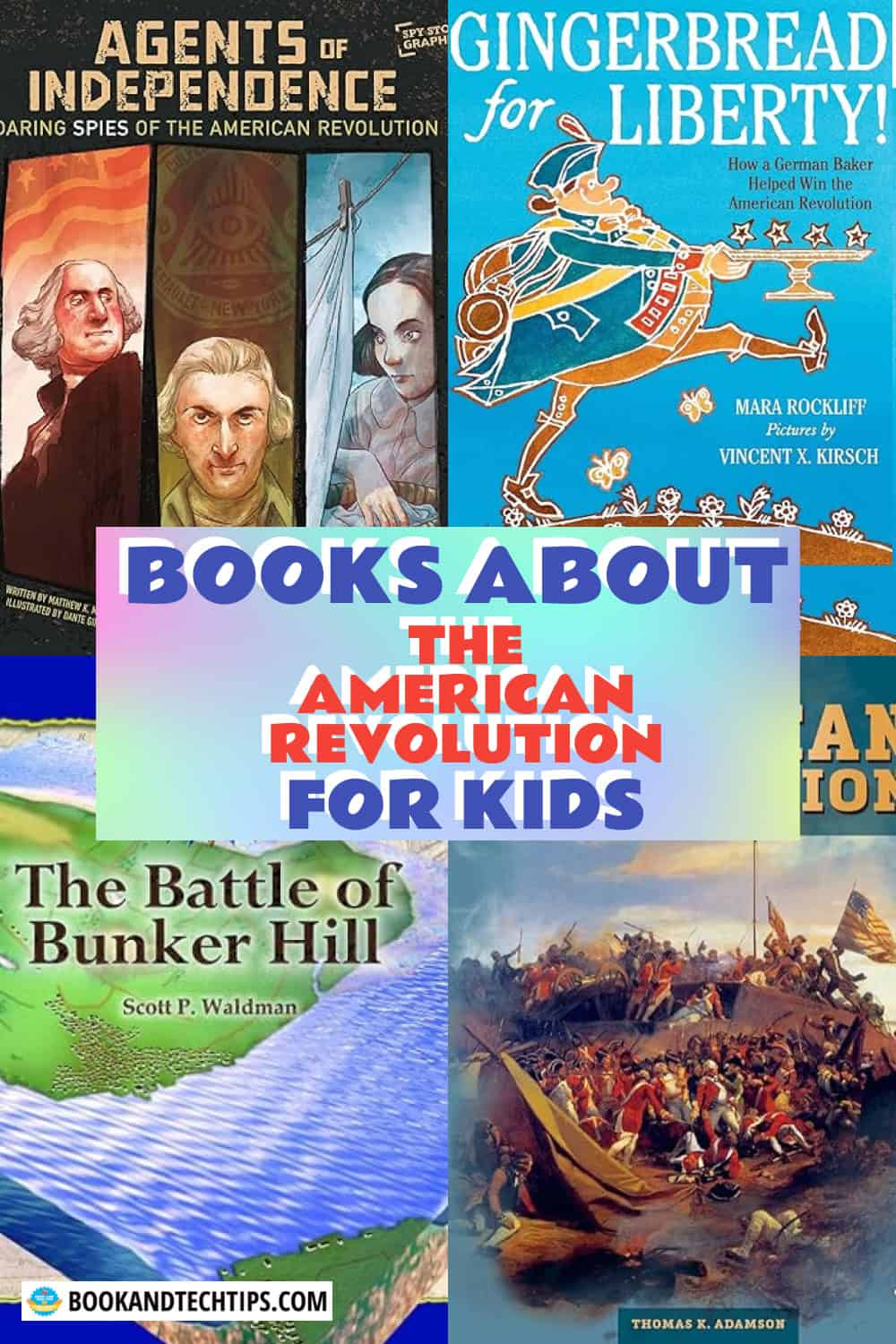 American revolution books for kids