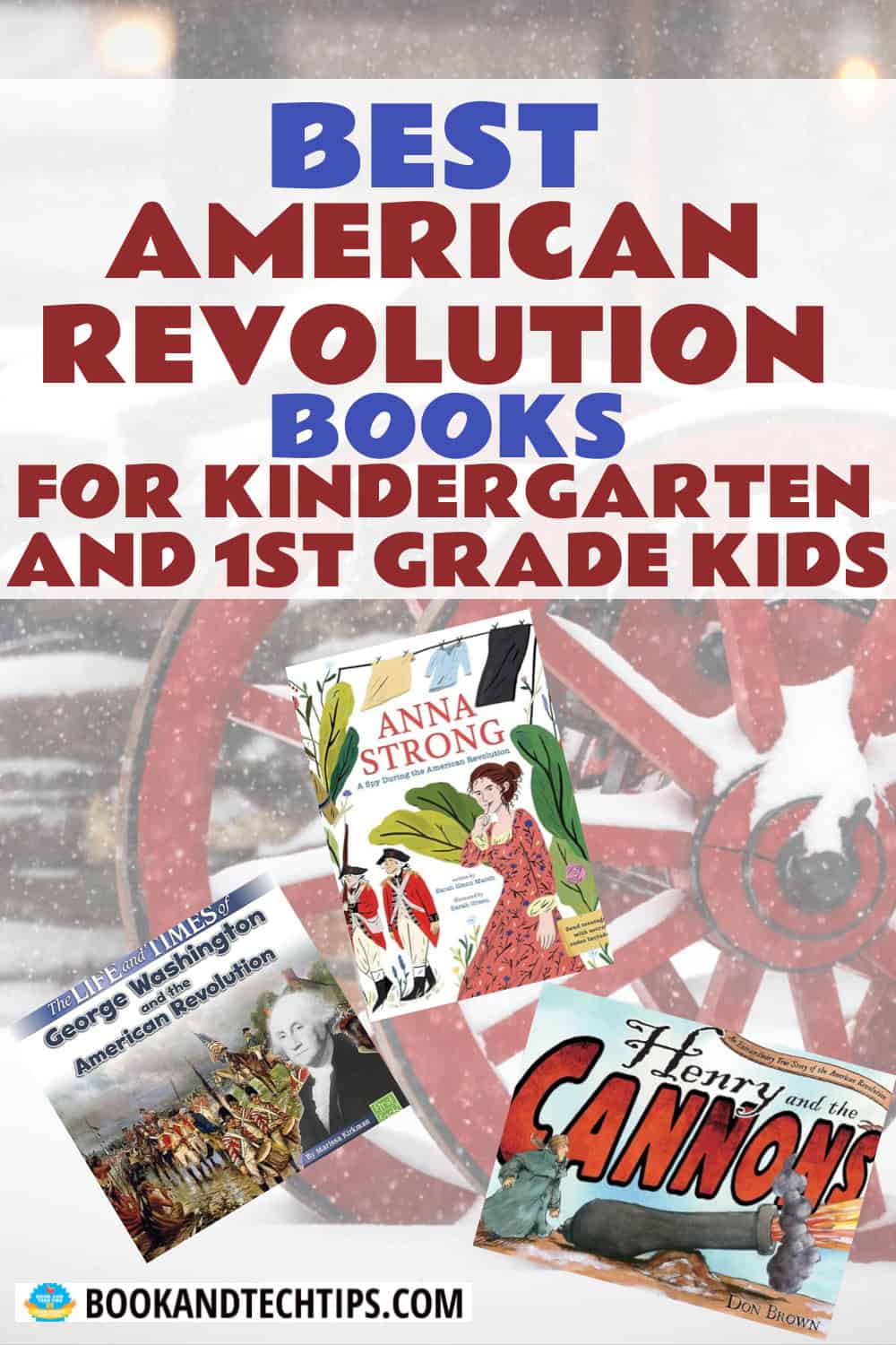 American revolution books for kids