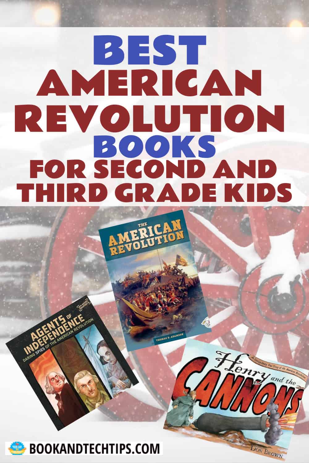American revolution books for kids