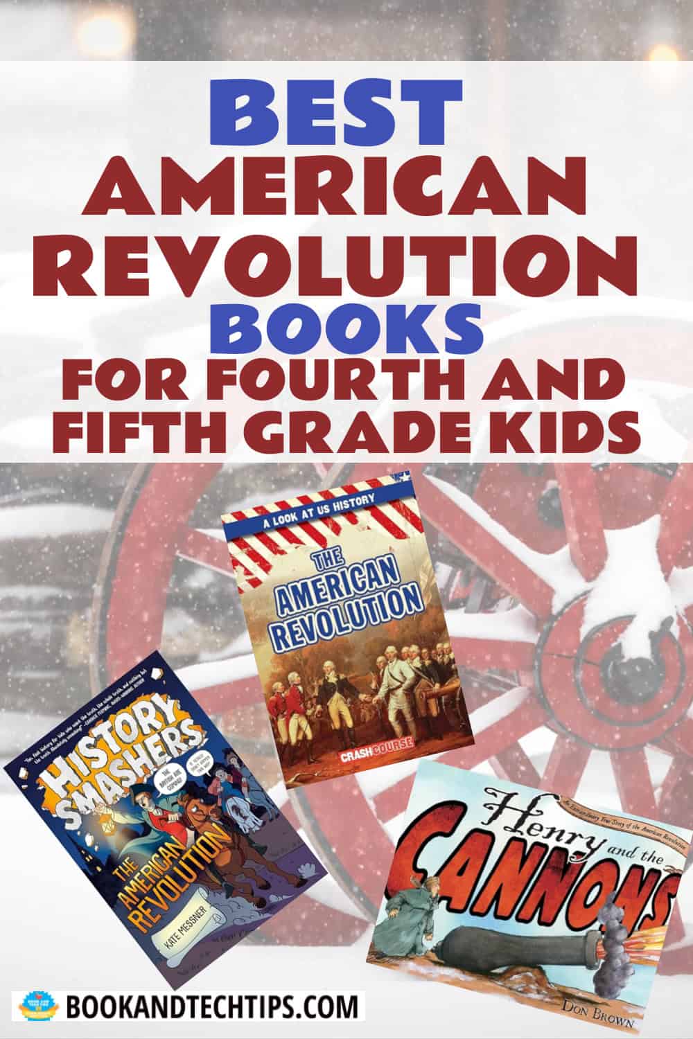 American revolution books for kids