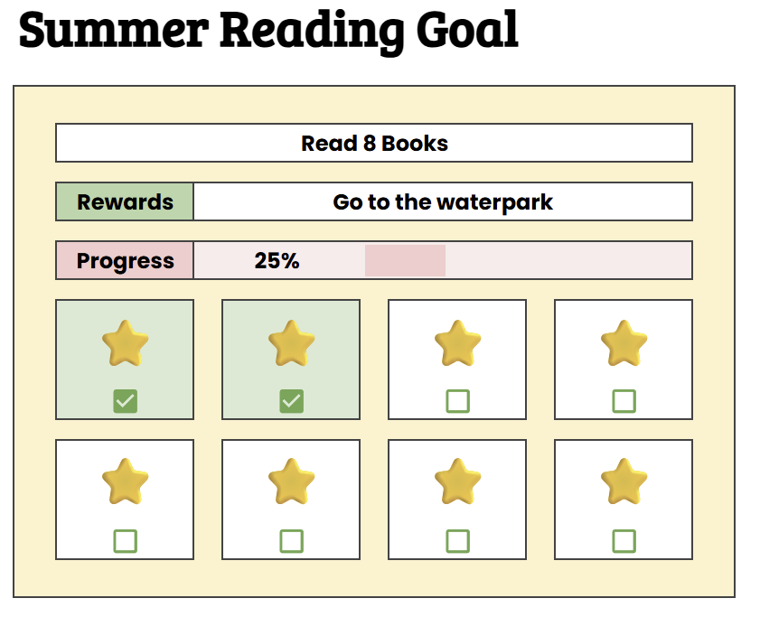 free summer reading tracker